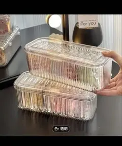 超値引ネイリスト向?ネイルチップ/手作アクセ収納ケース小10x9＋ロング11新品