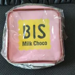 신품 미사용 티롤 초코 비스 스퀘어 파우치 약 12cm☓역 12cm