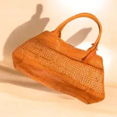 未使用】ゲンテン トラフォロ ハンドバッグ イントレッチオ ゴート