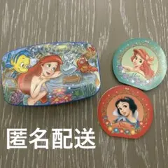 東京ディズニーランド リトルマーメイド キャンディー缶 アリエル おまけ付きのサムネイル