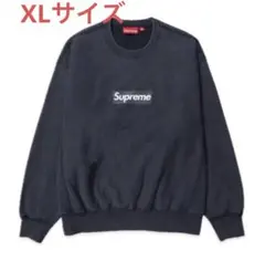 Supreme Washed Box Logo Crewneck 