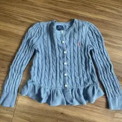 Polo Ralph Lauren ライトブルー カーディガン 120サイズ