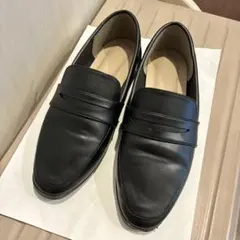 ローファー ブラック シンプルのサムネイル