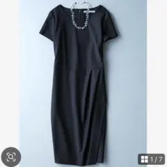 美品✨theory luxe Executive ワンピース 濃紺 L 40