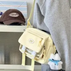 ショルダーバッグ イエロー