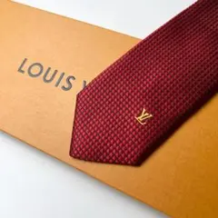 美品 ルイヴィトン Louis Vuitton ネクタイ シルク100%