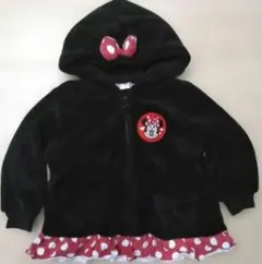 ミニーちゃん　フリースアウター　90cm　ディズニー