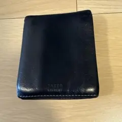 TAKEO KIKUCHI 二つ折り財布 ネイビー