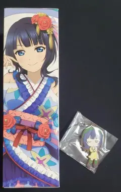 ラブライブ　一番くじ　虹　ラバスト　タオル