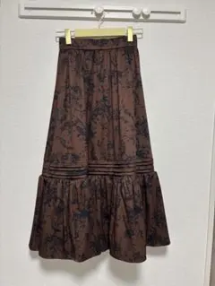 ハーリップトゥ　ロングスカート　ブラウンのサムネイル