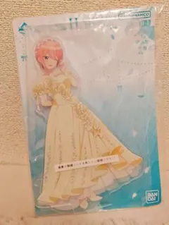 一番くじ　五等分の花嫁　H賞　ビッグアクリルスタンド　(お色直しイラスト)　一花
