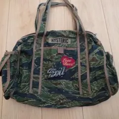 超希少！HYSTERIC 迷彩柄 ボストンバッグ