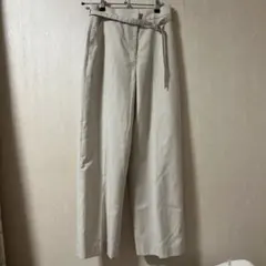 NATURAL BEAUTY BASIC ベージュ ワイドパンツ S