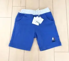 新品 サニーランドスケープハーフパンツ 青 90