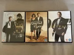 007 ダニエル・クレイグ出演作 3作品セット DVD 新品未使用　送料込