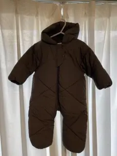 ZARA ナイロンキルトカバーオール　80サイズ