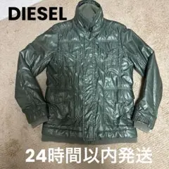 DIESEL オリーブグリーン ナイロンジャケット