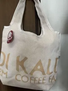 カルディ　福袋のバッグと紅茶セット