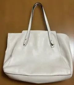 ロリステッラ　レザー　ベージュ　2way ショルダー　トート　A4可.のサムネイル