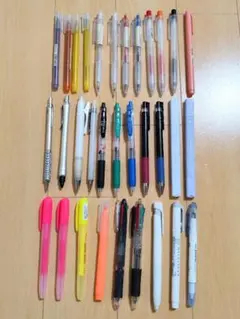 文房具まとめ売り　無印良品　SARASA　　マイルドライナー　Orenz　等