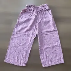 GU ロングパンツ　レーヨン100% 110
