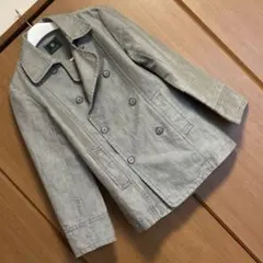 グレー ダブルブレストジャケット