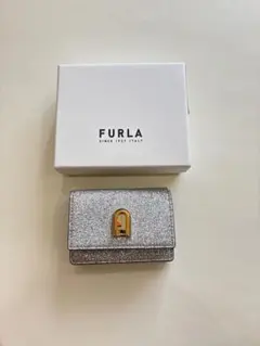 FURLA シルバー グリッターウォレットのサムネイル