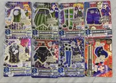 アイカツ　 ブリティッシュアイビーコーデ　ブルーブロックチェックコーデ