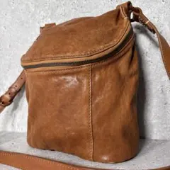 ✨GENTEN ゲンテン ショルダーバッグ オールレザー ブラウン