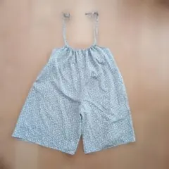 GU 花柄　オーバーオール サロペット　150cm