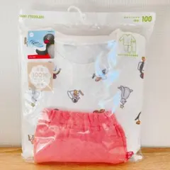 【新品】UNIQLO ピングー キルトパジャマ 100