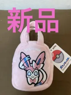新品！ニンフィア　ミニコロバッグ　フェイス　ver5　ポケモン　ピンク