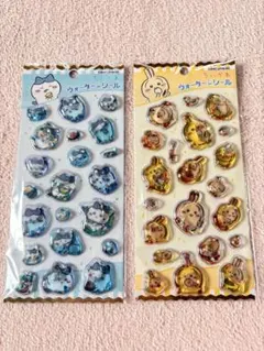 ちいかわウォーターシール　2点まとめ売り