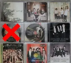 ゴールデンボンバー　CD８枚セット　特典DVD付き