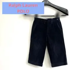 POLO ネイビー コーデュロイ ストレートパンツ 18M