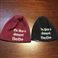 BEBE ニット帽 キッズ セット