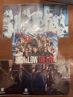 HiGH＆LOW クリアファイル　セット