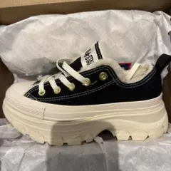 Converse All Star 厚底 ボア スニーカー22.5のサムネイル