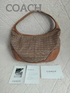 ✨美品✨COACH シグネチャーショルダーバッグ6618