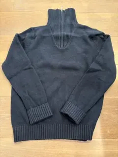 新品　GAP ハーフジップセーター　Mサイズ　ネイビー