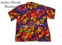 Atelier Woods HOMME アロハシャツ 多色 ポリエステルのサムネイル