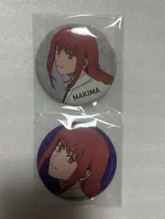 チェンソーマンレゼ編　タワーレコード　缶バッジ　マキマ2種