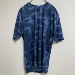 【タグ付】しまむら CLOSSHI 半袖シャツ　プラクティスシャツ　ブルー　LL