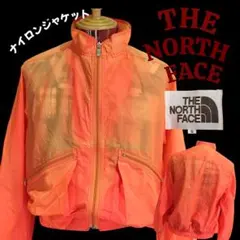 ノースフェイス ナイロンジャケット S　茶タグ　日本製　フェード