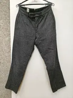 ARAN　ウールスラックス サイズ2　 チャコールグレー