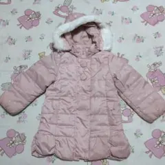 フード付き冬コート 100cm