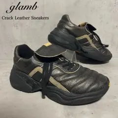 glamb グラム クラックレザースニーカーのサムネイル