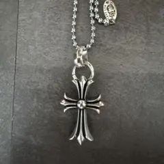 【即完❗️】シルバー925製クロスネックレス