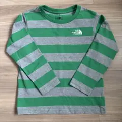 ノースフェイス　ロンT ボーダー　ストライプ　120