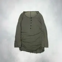 DEVOA - Raw-Edge Lyocell Linen Henleyのサムネイル